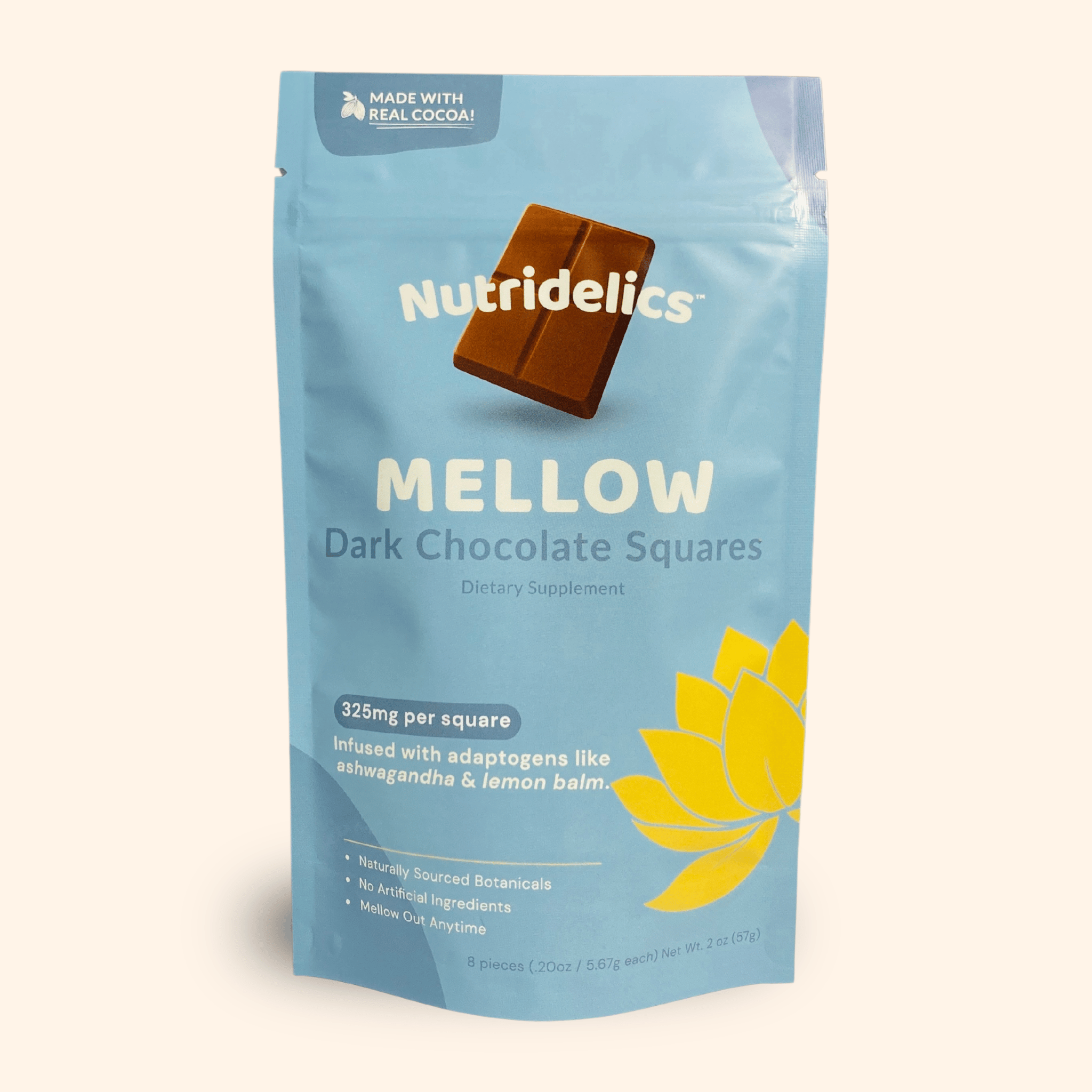 Mellow Dark Chocolate Squares