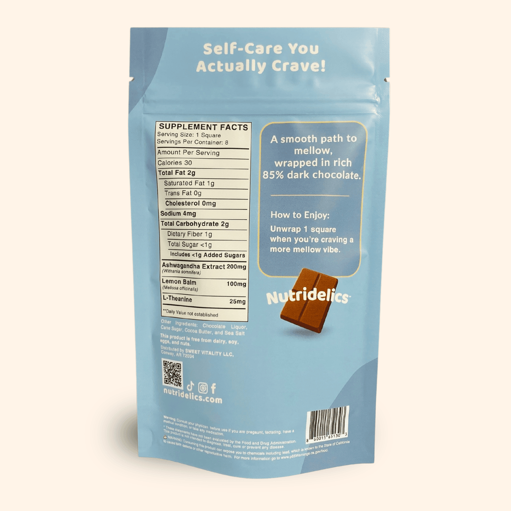 Mellow Dark Chocolate Squares